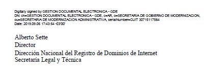 Imagen 2 de la Resolución 43 / 2019. Descripción del contenido visual no disponible