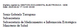 Imagen 3 de la Decisión Administrativa 965 / 2020. Descripción del contenido visual no disponible