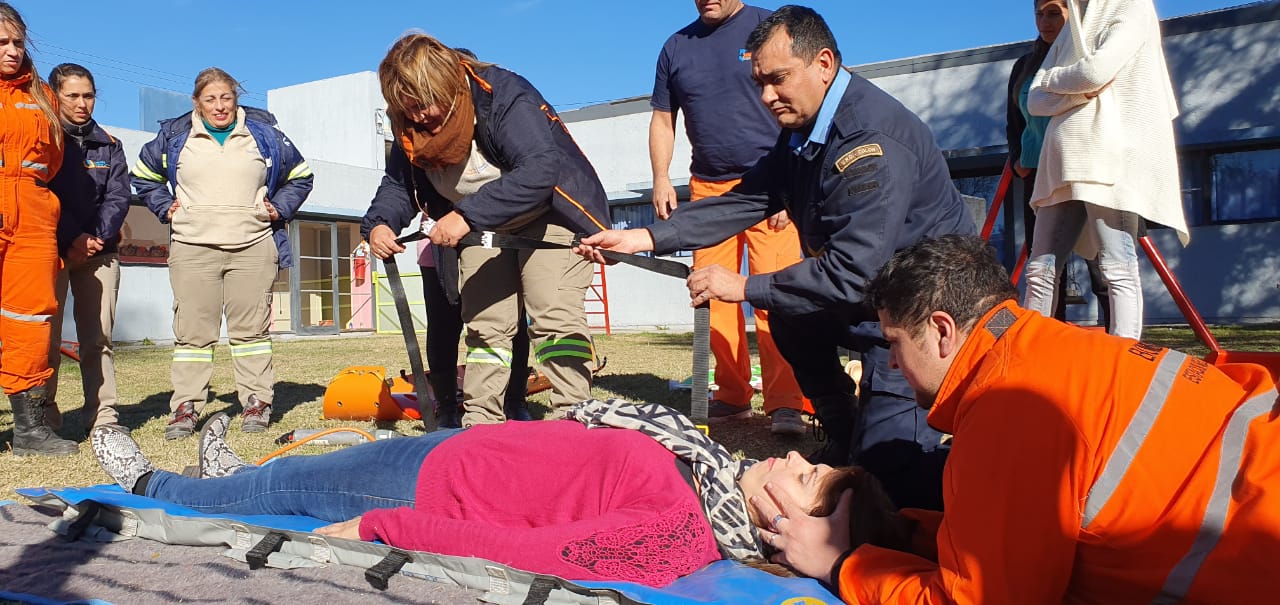 Capacitación de DINESA en Estación Juárez Celman