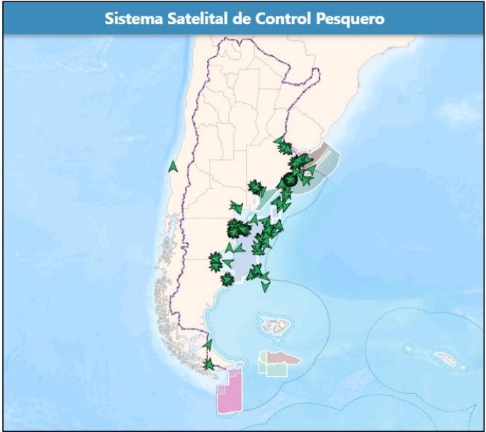 Posicionamiento de la flota pesquera nacional correspondiente al día 04 de septiembre de 2026. imagen2