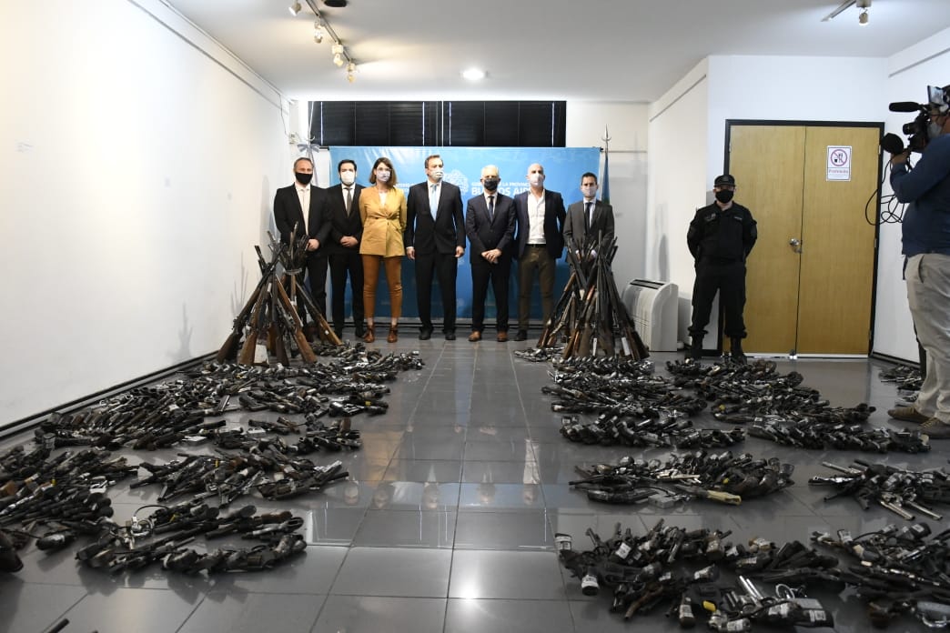 Se entregó a la ANMaC de 11.400 armas secuestradas en procesos penales para iniciar su destrucción