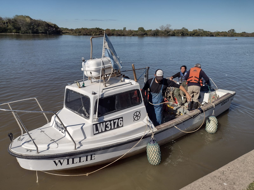 Finaliz&oacute; un nuevo muestreo estacional de especies en el R&iacute;o de la Plata