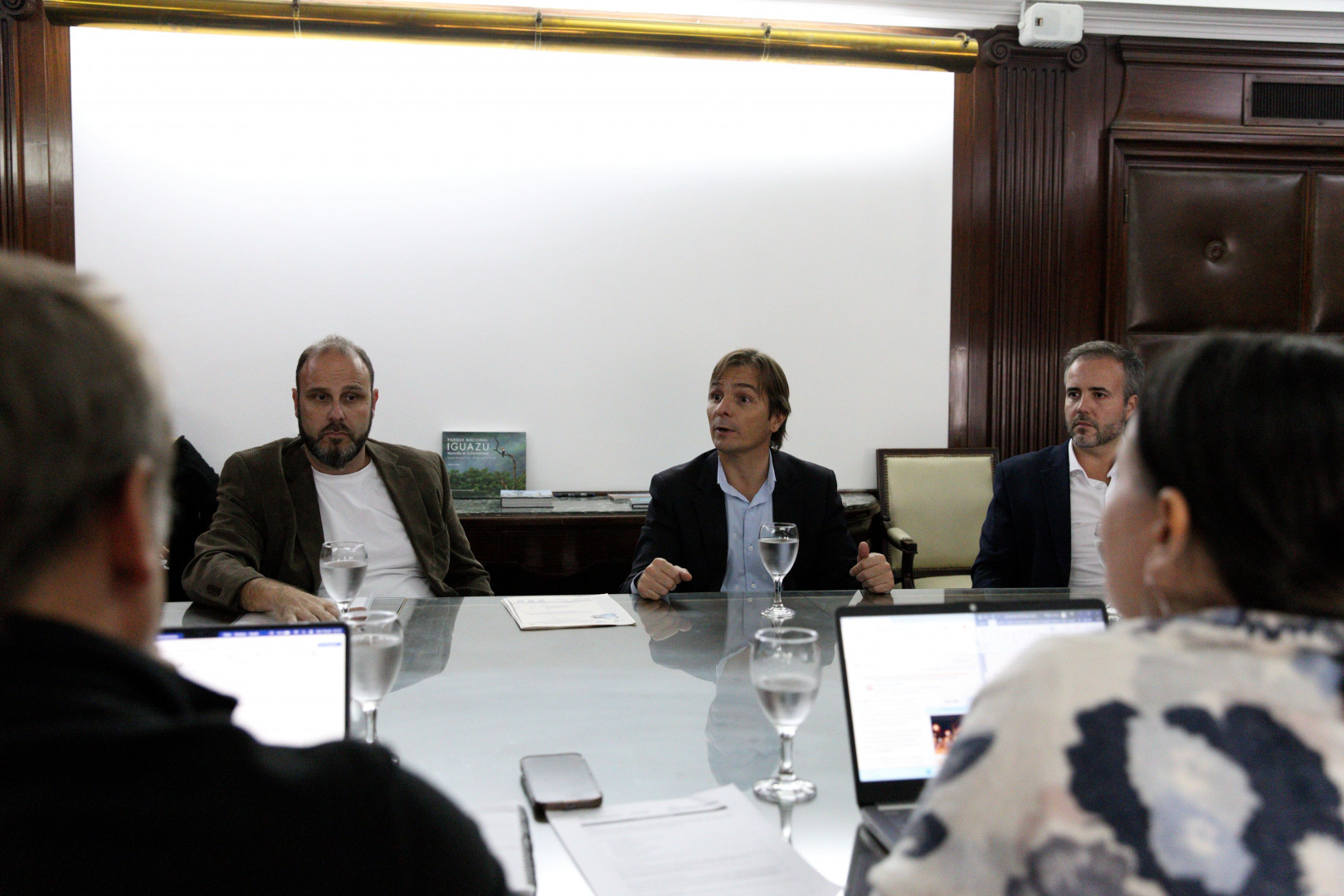 Lamas se reunió con el intendente de Bell Ville