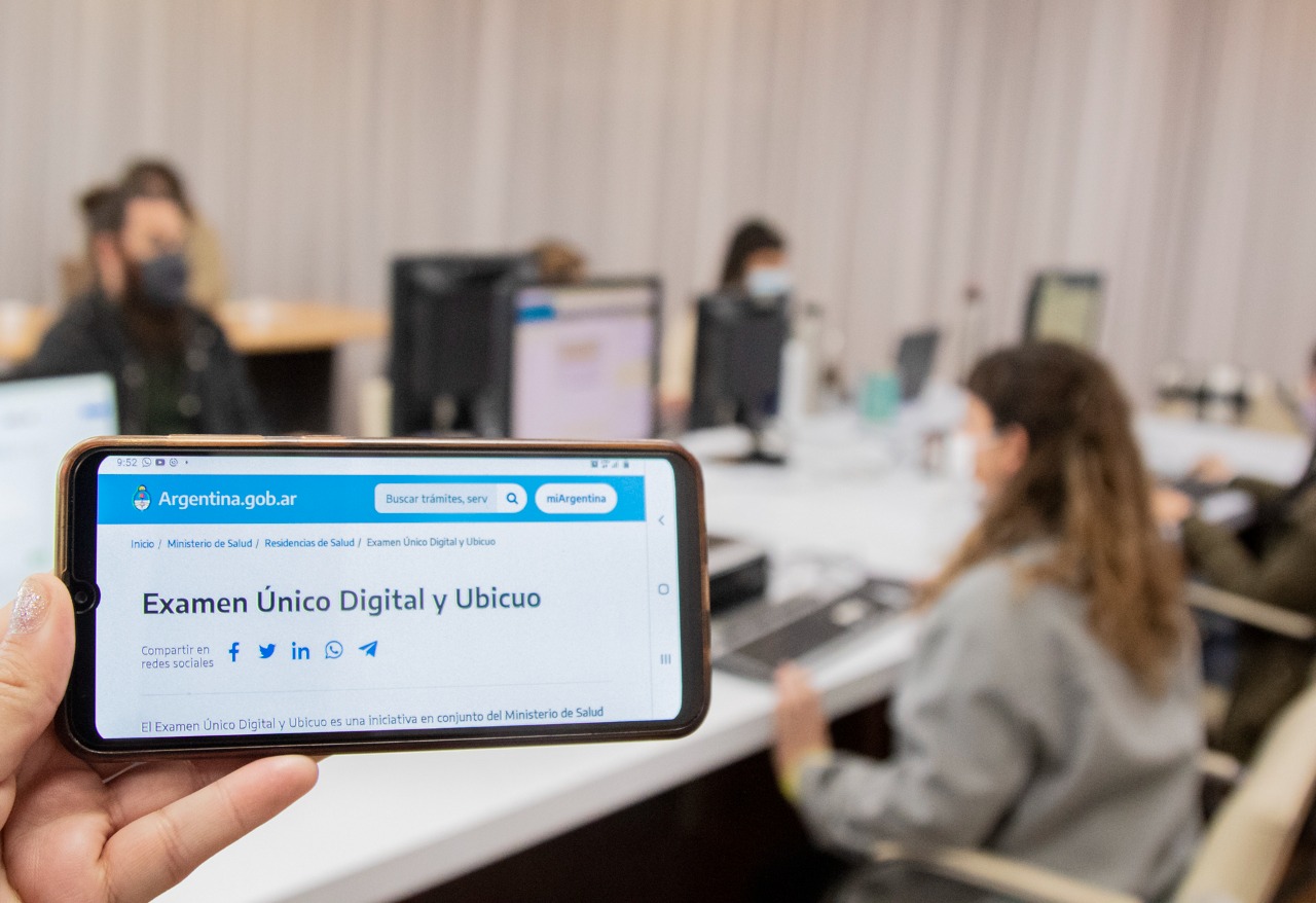 Finalizó el examen único, digital y ubicuo para ingresar a residencias