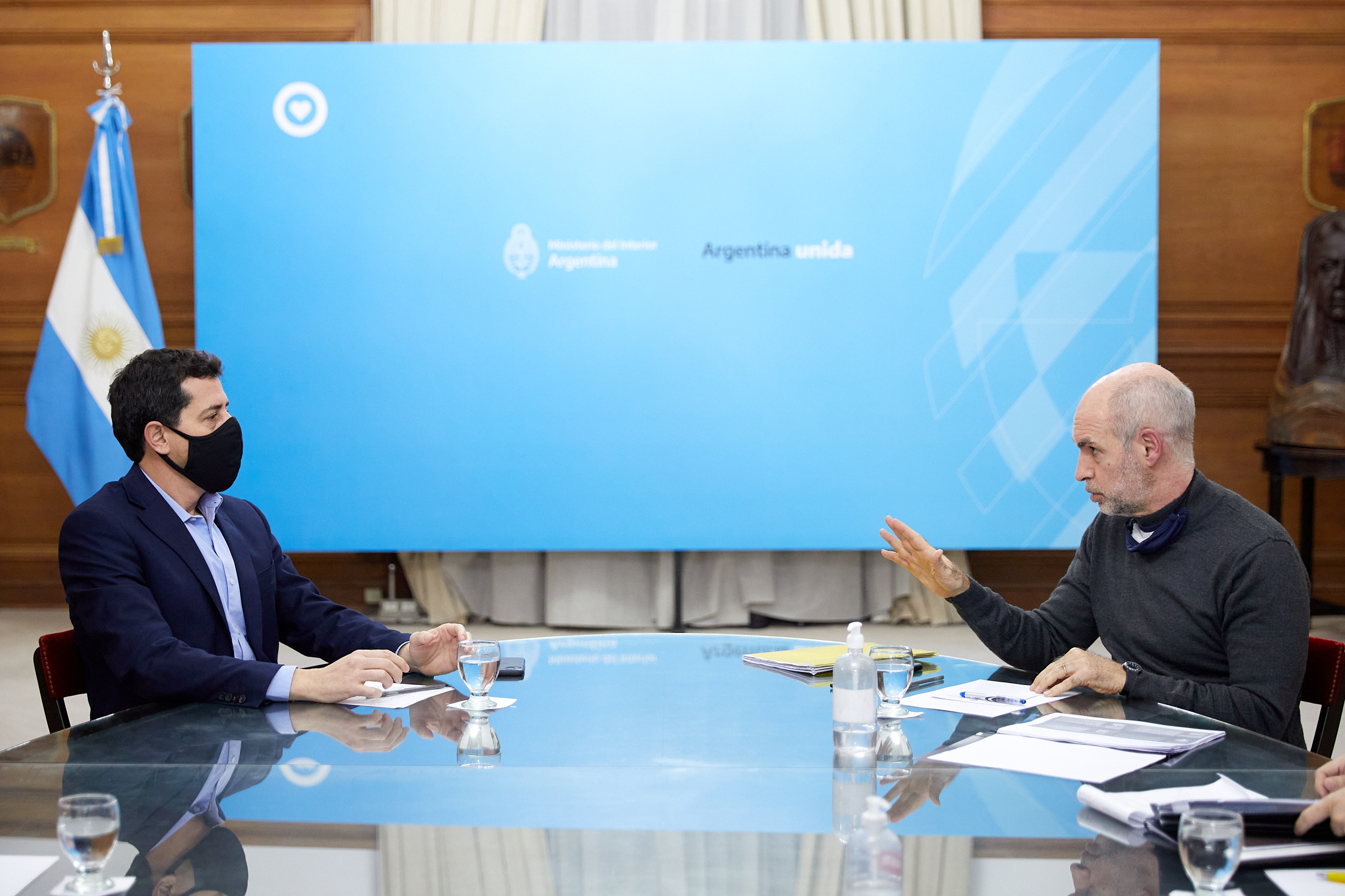 El Gobierno nacional contin&uacute;a con la ronda de di&aacute;logo con las provincias