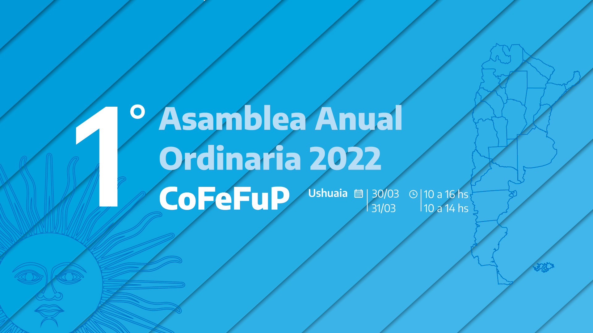 1° Asamblea 2022 CoFeFuP - Placa Portada
