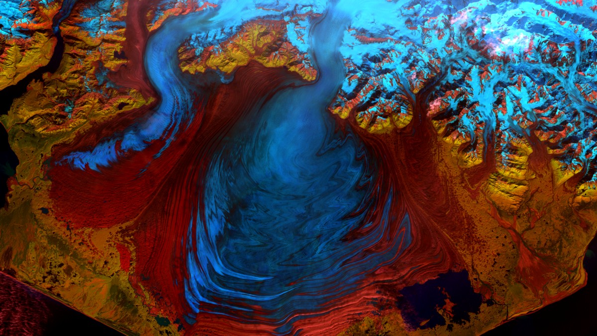 Glaciar Malaspina – Landsat 5TM – 13 de Septiembre de 2010