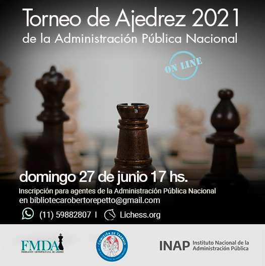 Torneo de Ajedrez de la Administración Pública Nacional Argentina.gob.ar