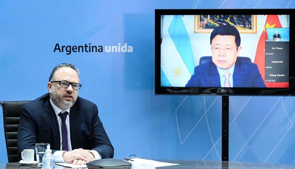 Economía verde: Kulfas se reunió con el embajador de China para avanzar en acuerdos de cooperación en inversiones