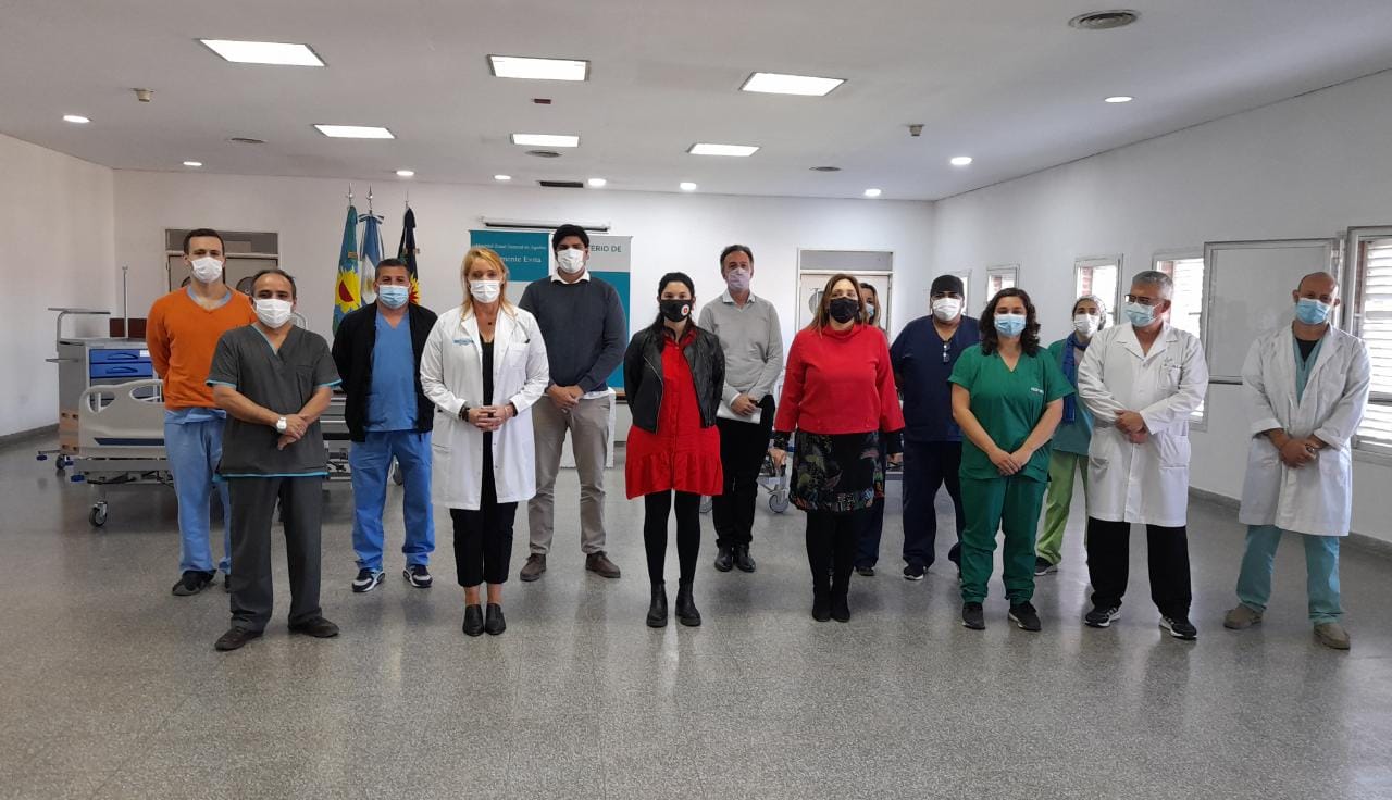 La salute ha consegnato attrezzature mediche per oltre 39 milioni di pesos al Simply Evita Hospital di González Catán