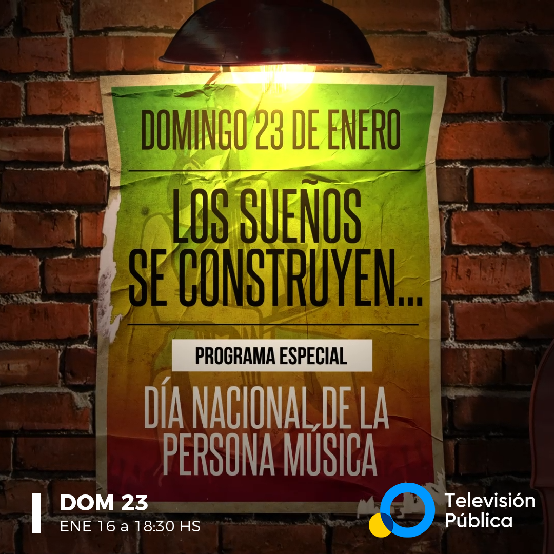 Flyer del programa especial del INAMU por el Día Nacional de las personas músicas.