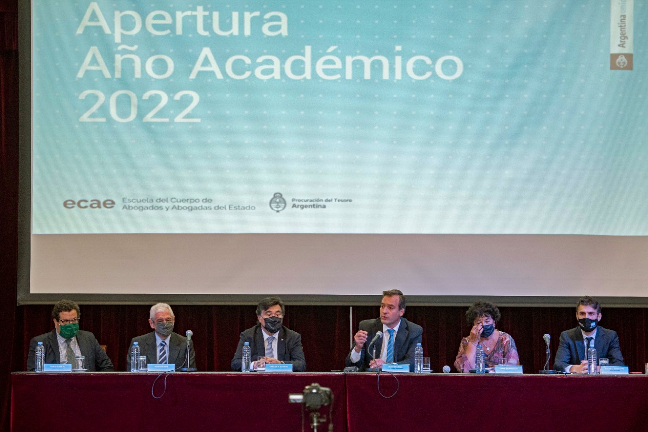 Apertura del ciclo lectivo de la Escuela del Cuerpo de Abogados y