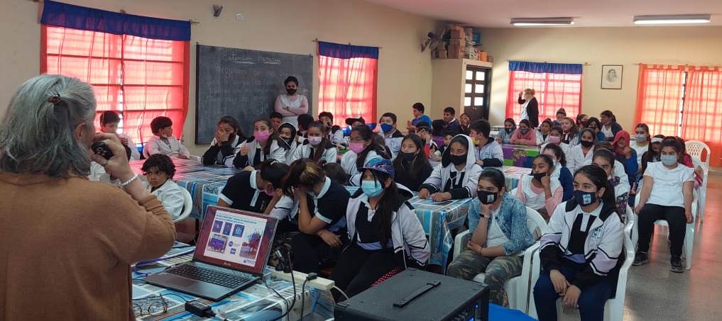 La escuela Nº 54 de Taco Ralo recibió al ORSEP | Argentina.gob.ar