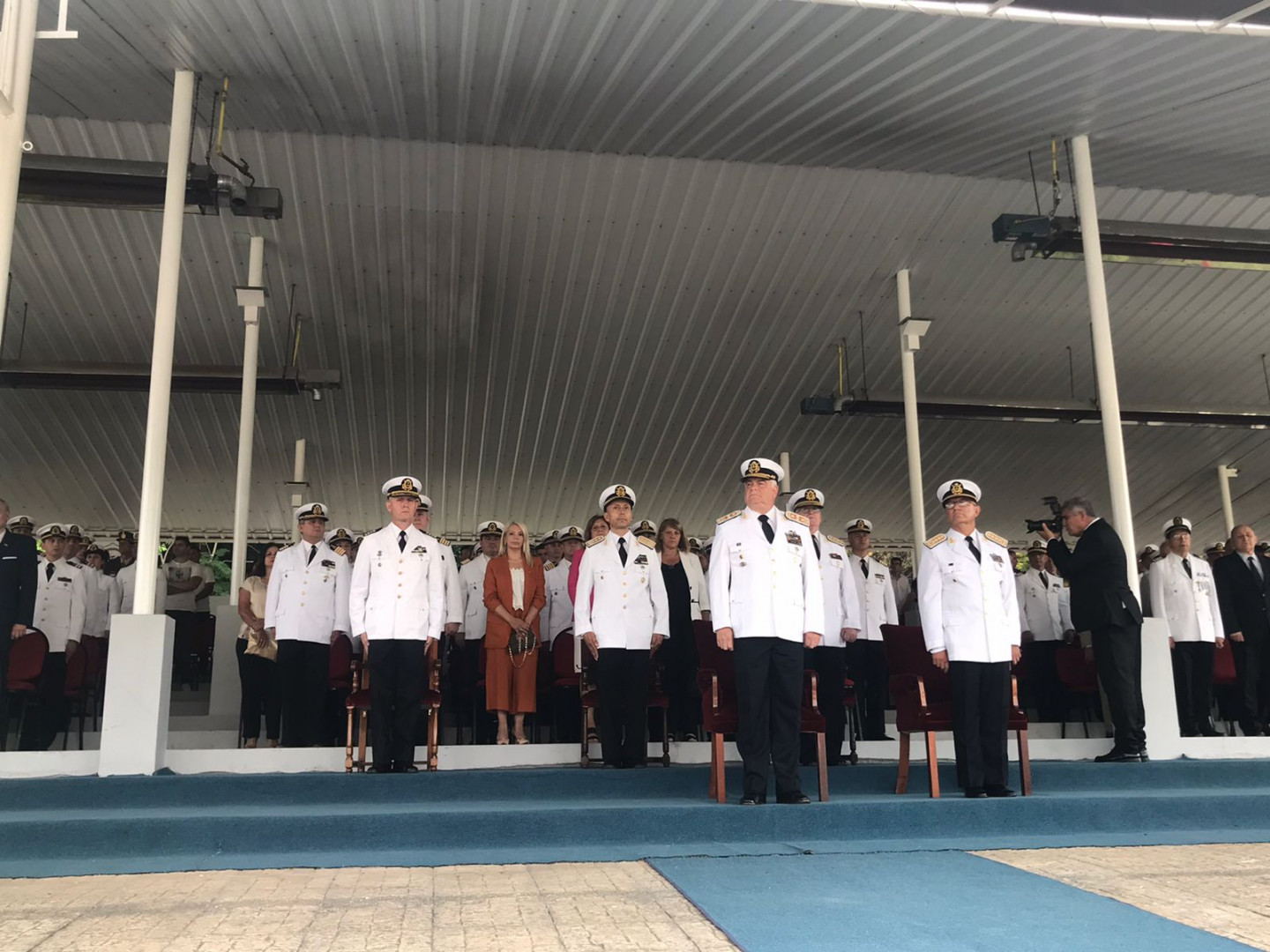 Los cadetes de la Prefectura juraron fidelidad a la Bandera Argentina