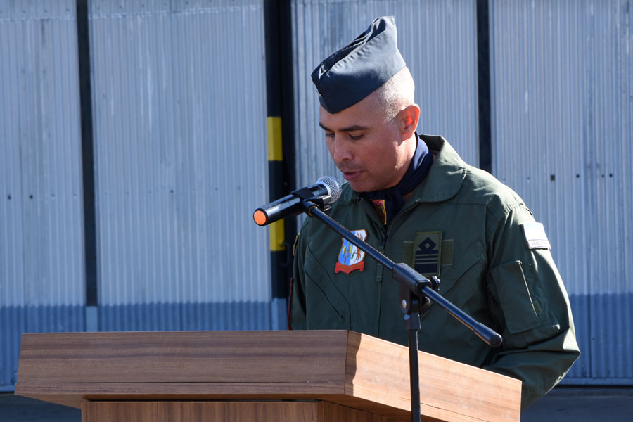 Discurso del vicecomodoro Jorge Mac Gaul