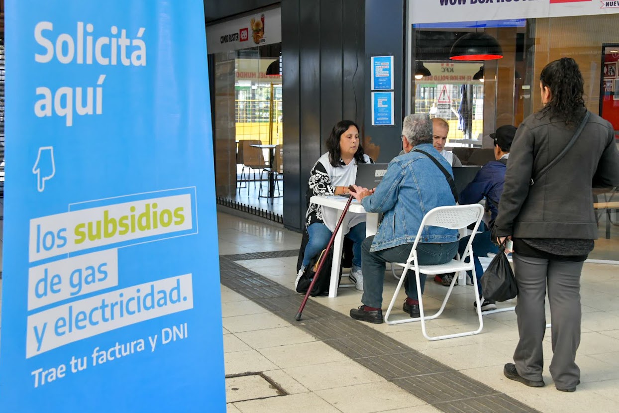Desde hoy, se podrán solicitar los subsidios a la energía en estaciones