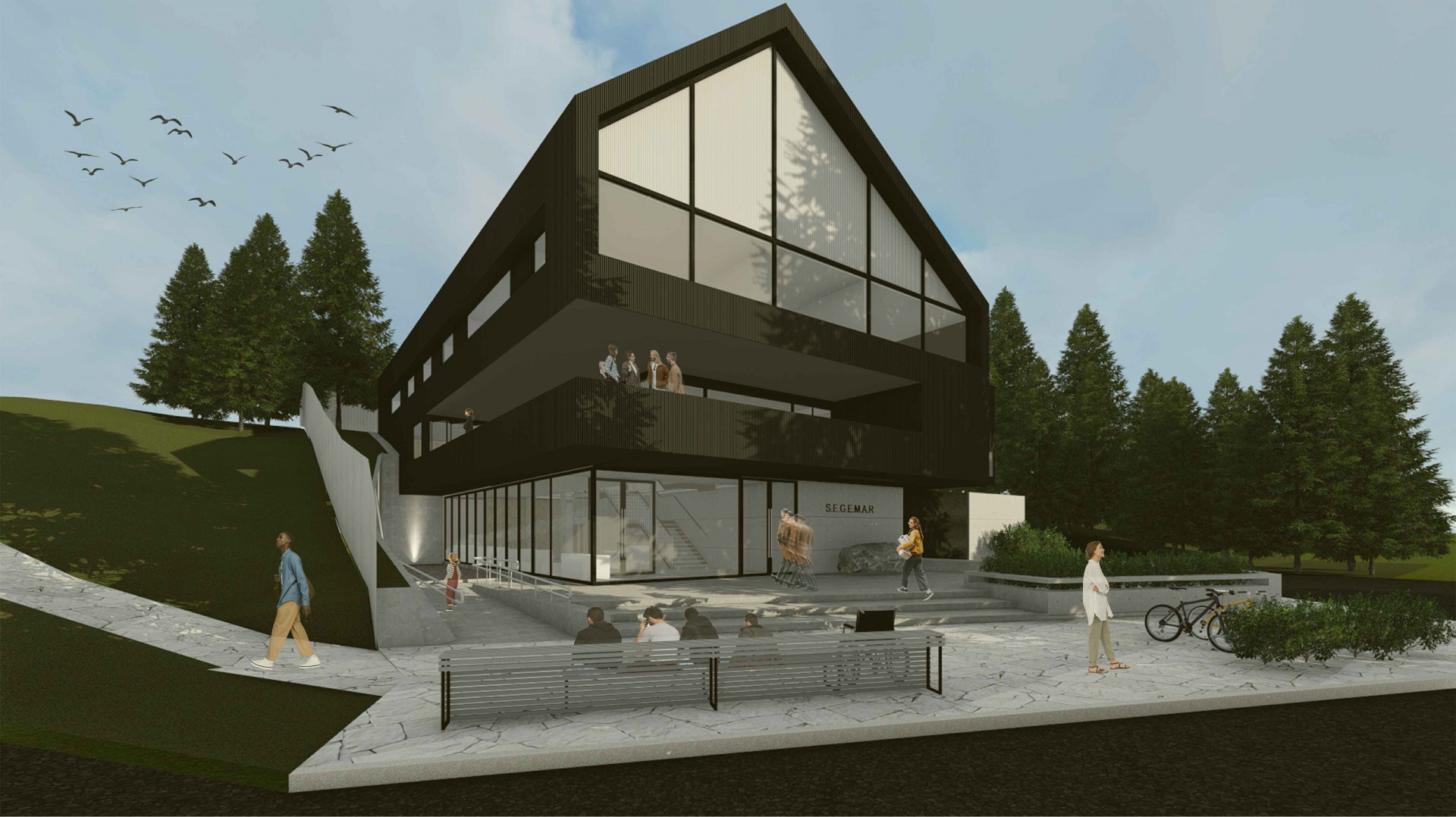 SEGEMAR will construct the new headquarters of the Argentine Observatory of Volcanism (OAVV) in the city of San Carlos de Bariloche through the Federal Program “Building Science” of MINCyT