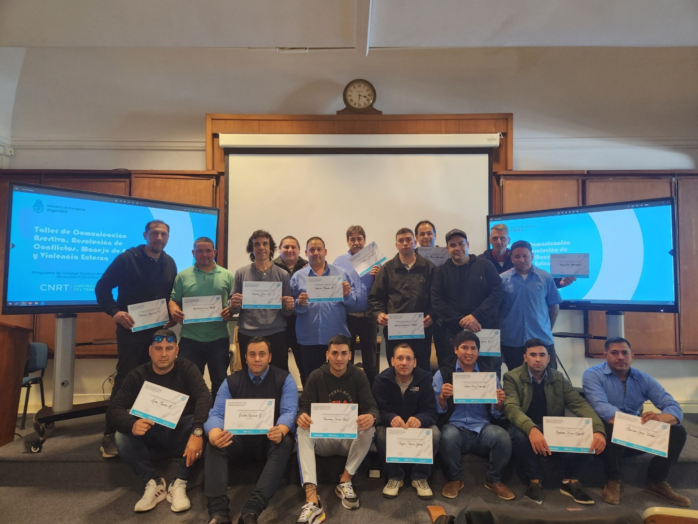 La CNRT lanzó un taller especial de capacitación para conductores de