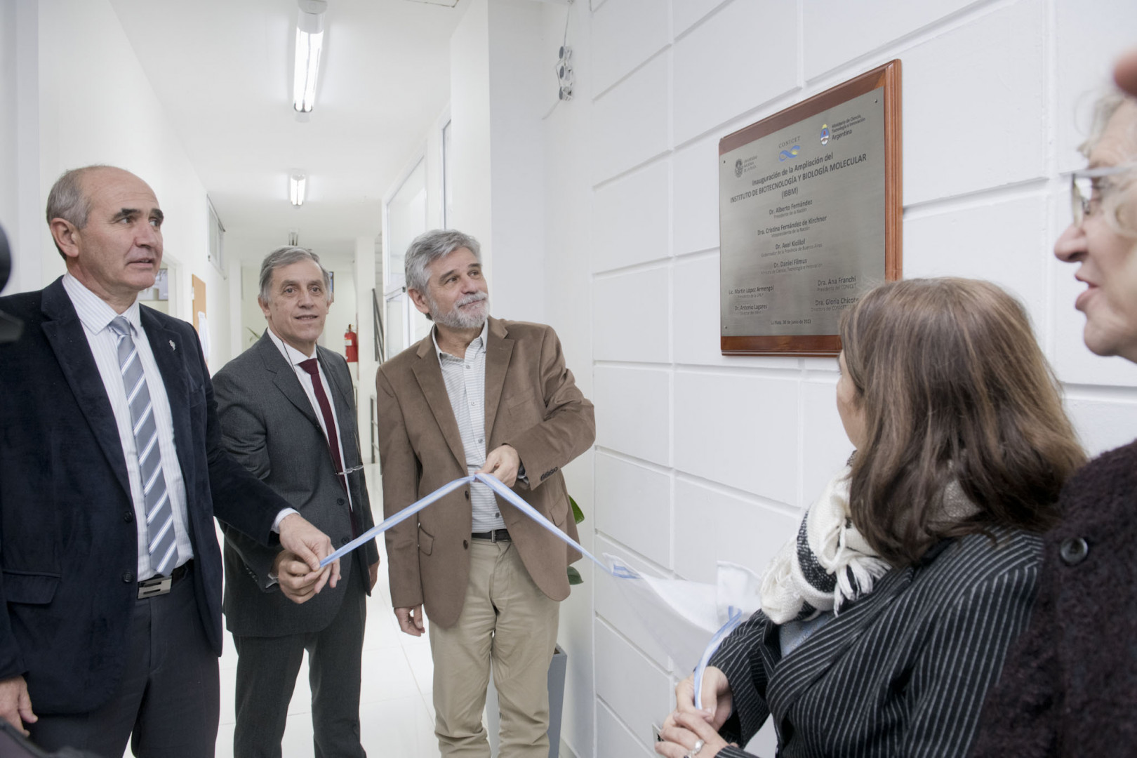 The new facilities of the Institute of Biotechnology and Molecular Biology are inaugurated in La Plata