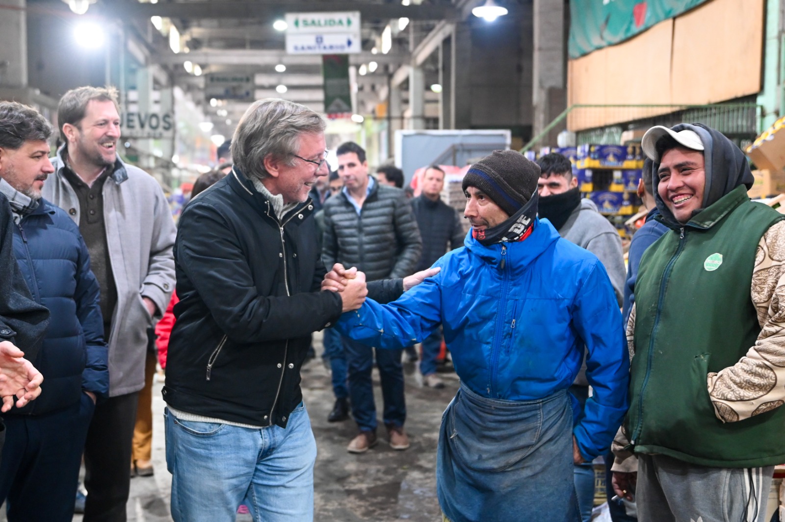 El gobernador y el secretario de Agricultura de Naci&oacute;n visitaron el Mercado Concentrador