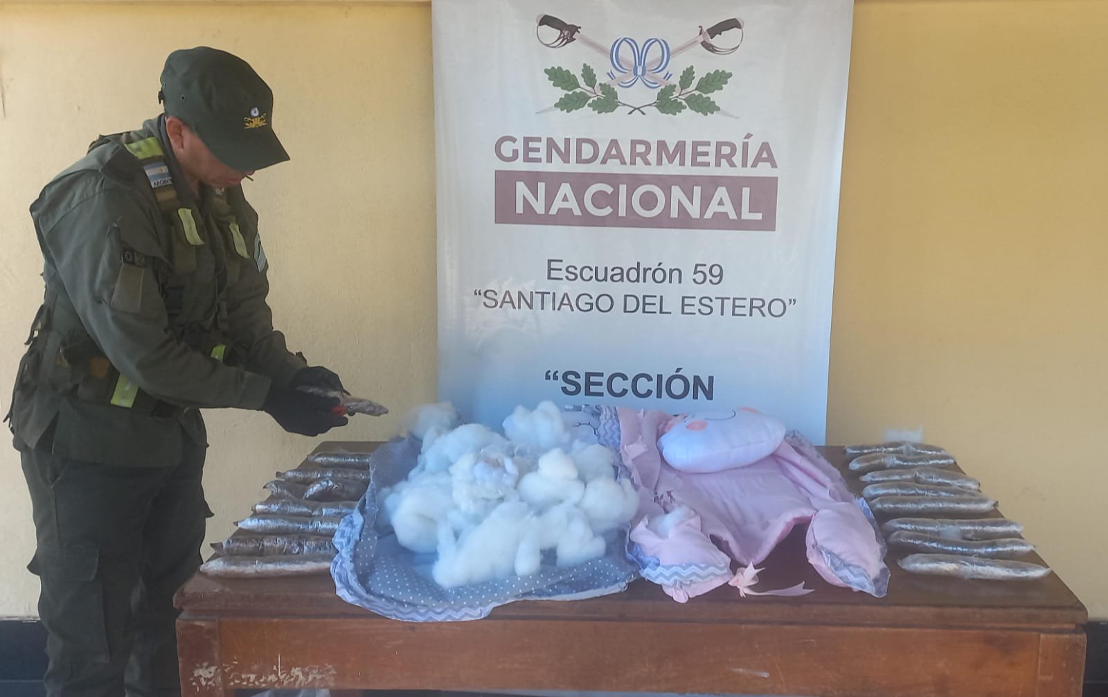 Descubren 2 kilos de cocaína dentro de un nido de contención para recién  nacidos | Argentina.gob.ar