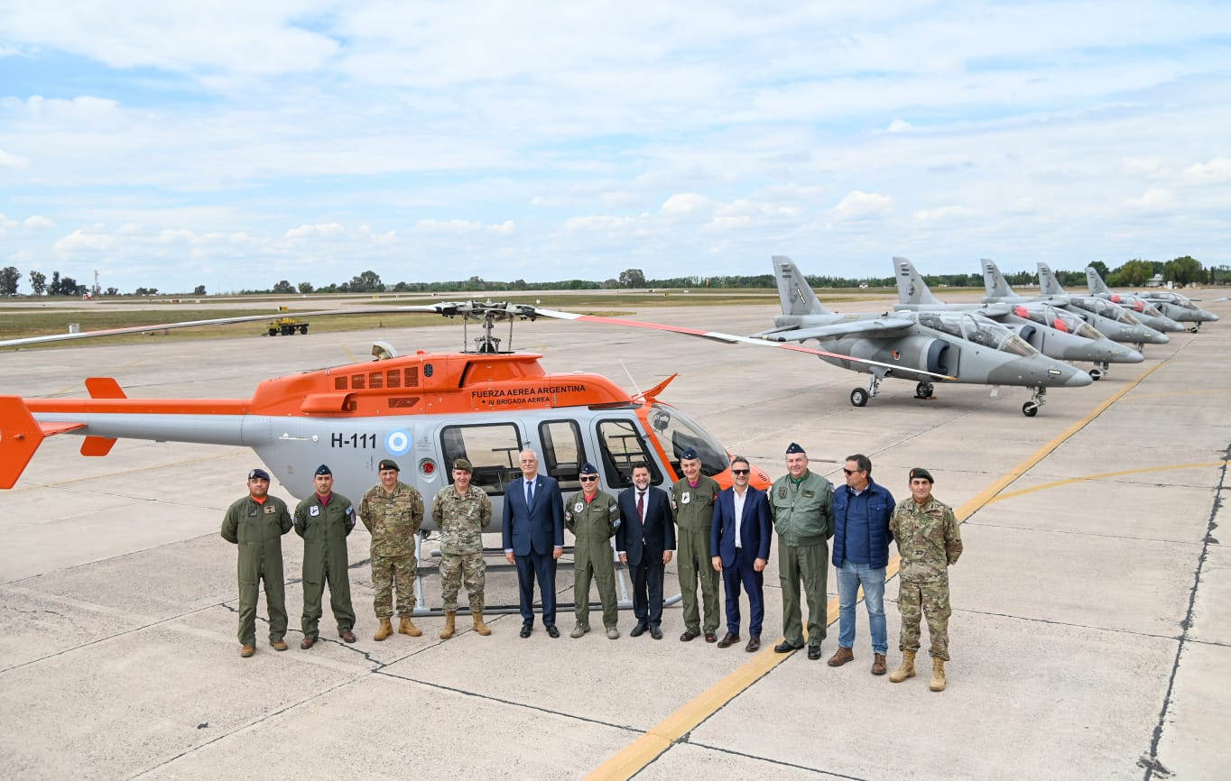 Argentina’s Armed Forces Acquire New Bell 407 Helicopter for Search and Rescue Missions