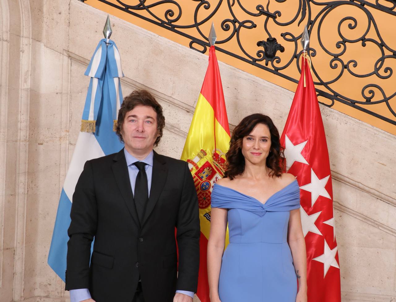 El Presidente Milei se reunió con Isabel Díaz Ayuso | Argentina.gob.ar