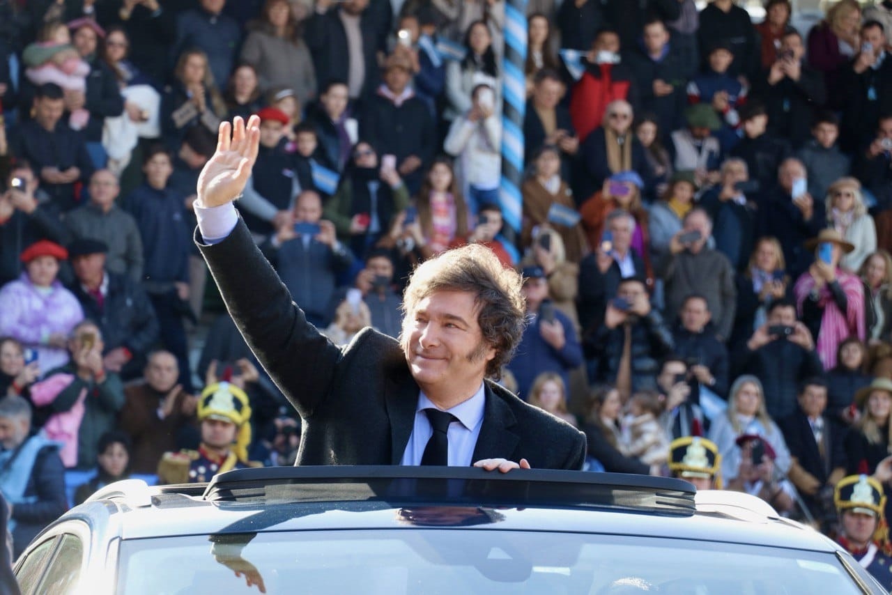 Javier Milei en La Rural: