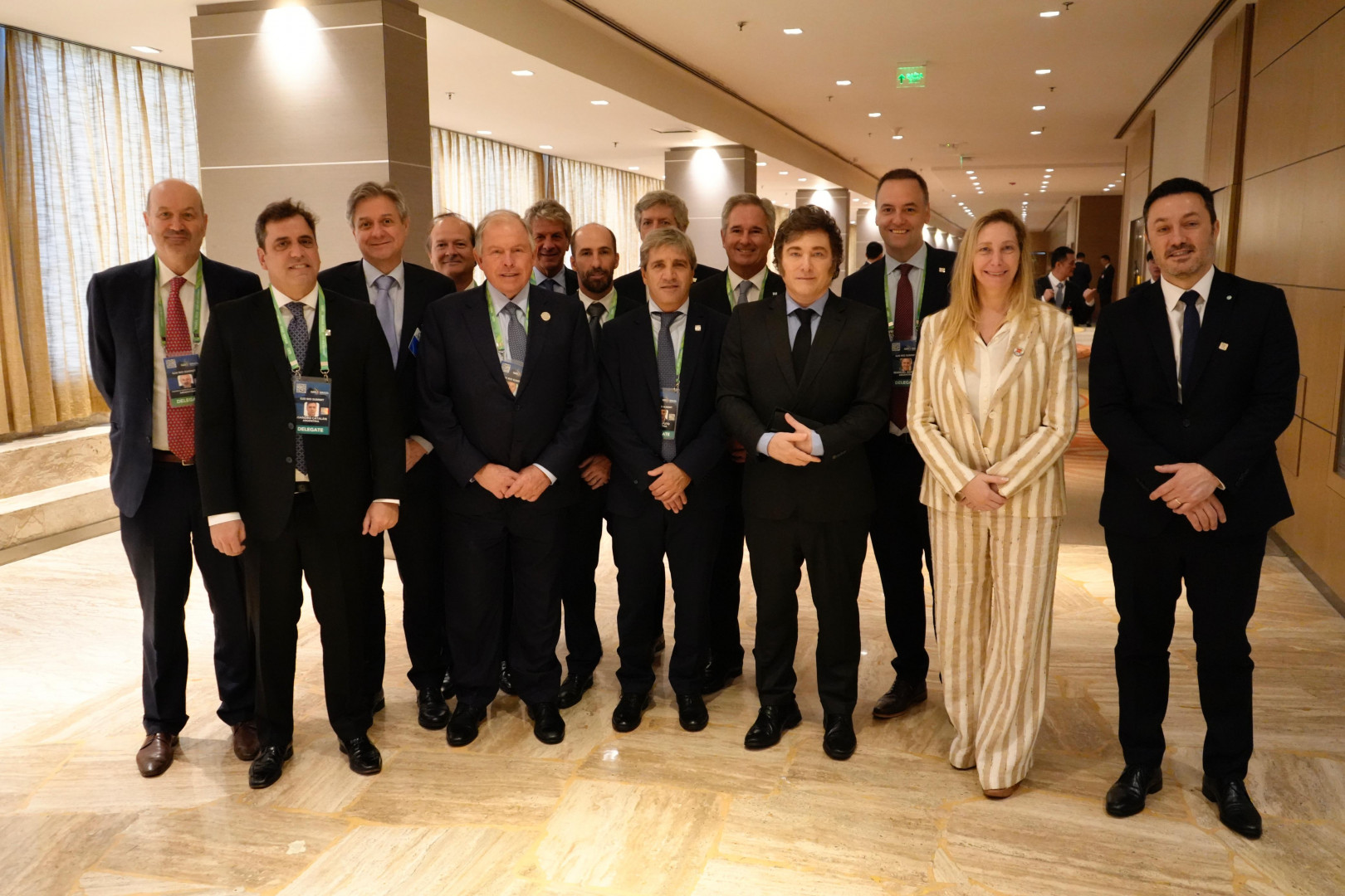 20 de noviembre de 2024 Junto al Presidente Milei, Petri participó en la Cumbre del G20