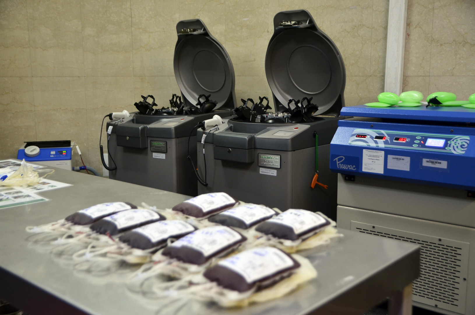20 de noviembre de 2024 Nuevos equipos en el Servicio de Hemoterapia
