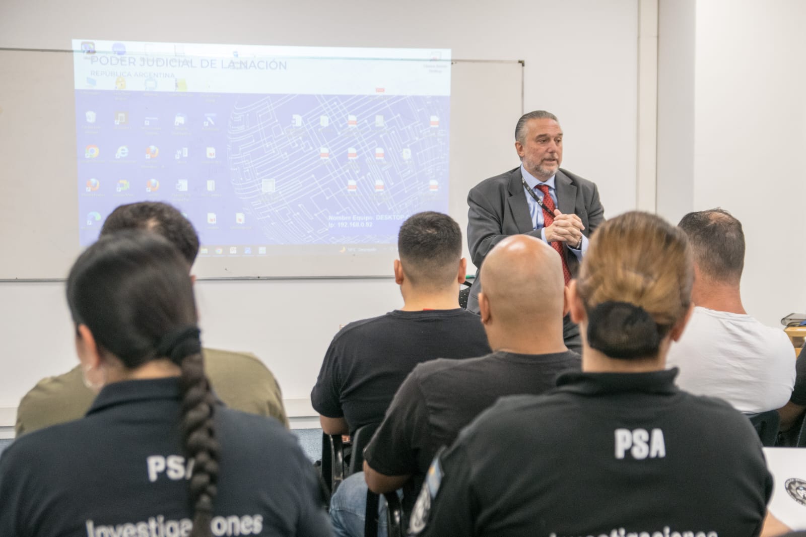 22 de noviembre de 2024 La PSA fortalece las capacidades investigativas de sus cuadros intermedios