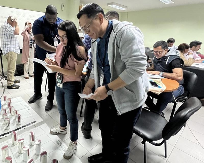 Ejercicios prácticos sobre técnicas de inspecciones de salvaguardias en el Centro Atómico Constituyentes Ejercicios prácticos sobre técnicas de inspecciones de salvaguardias en el Centro Atómico Constituyentes