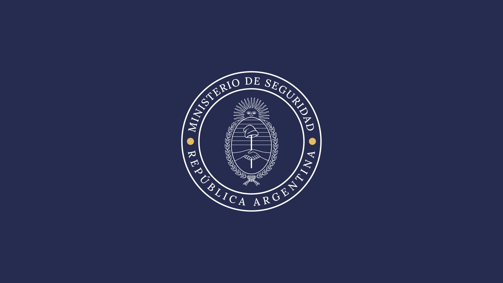 Se modificó la denominación del Ministerio de Seguridad por la de