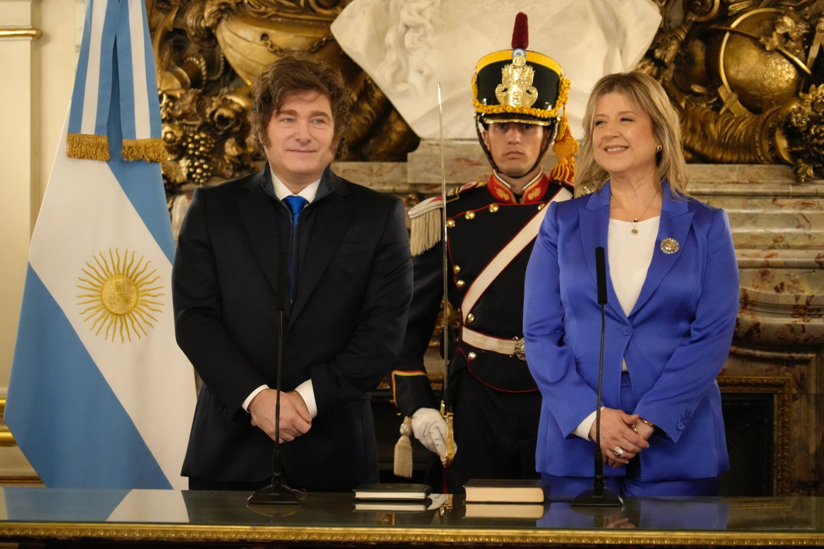 El Presidente Milei tomó juramento a la nueva Ministra de Seguridad