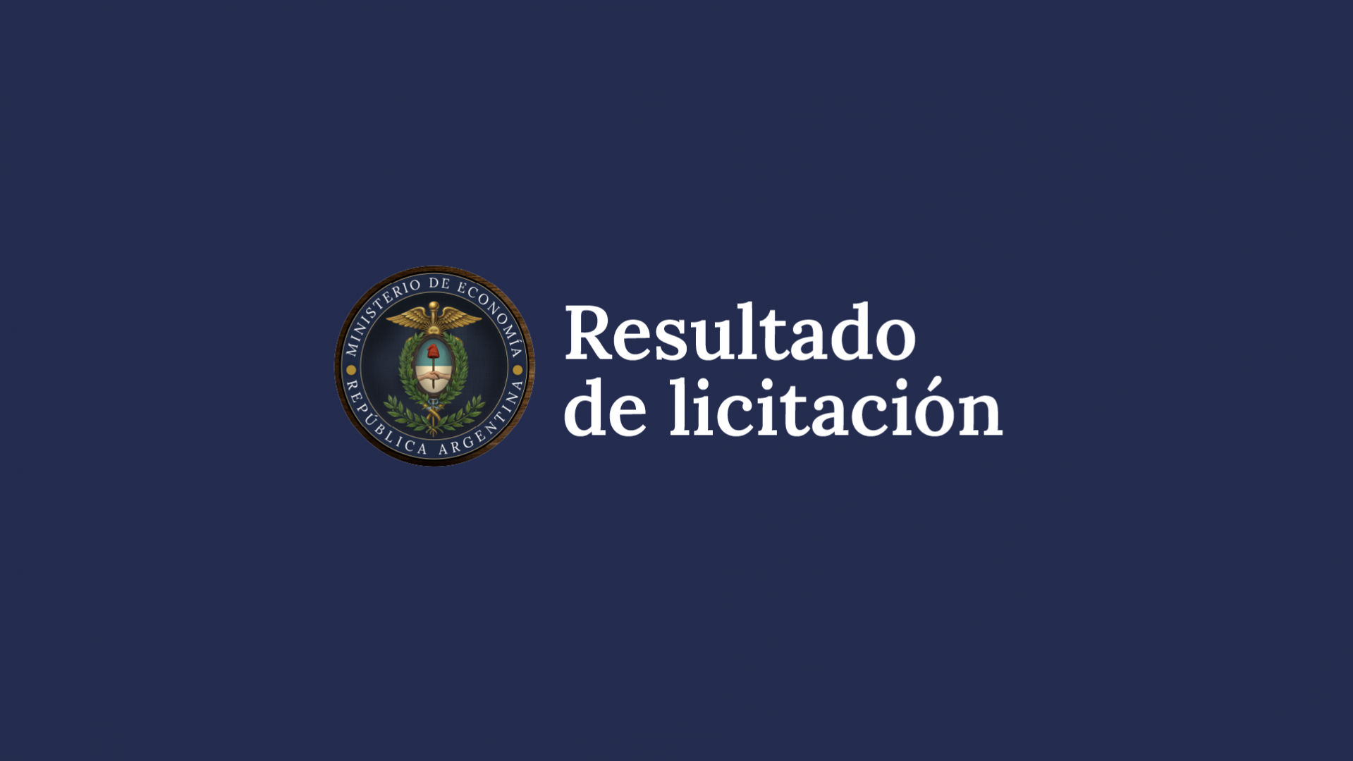 The result of the cash tender for National Treasury instruments denominated in pesos, dollar linked, US dollar and the conversion of TZX26 and TTJ26