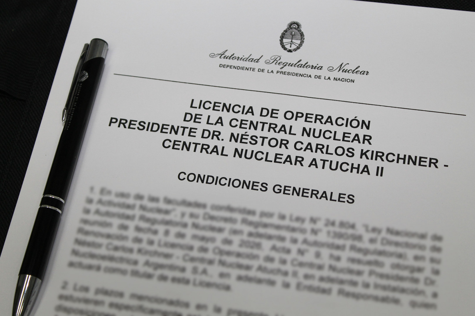 ARN renovó la Licencia de Operación CNA II por un período de 10 años, a través de la Resolución Nº135 del Directorio, emitida el 20 de mayo de 2026
