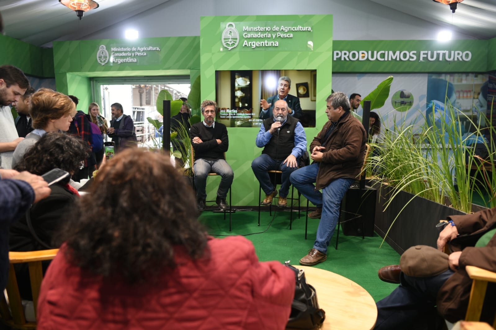 Activa presencia en la Exposición Rural que se realiza en el predio ferial de Palermo