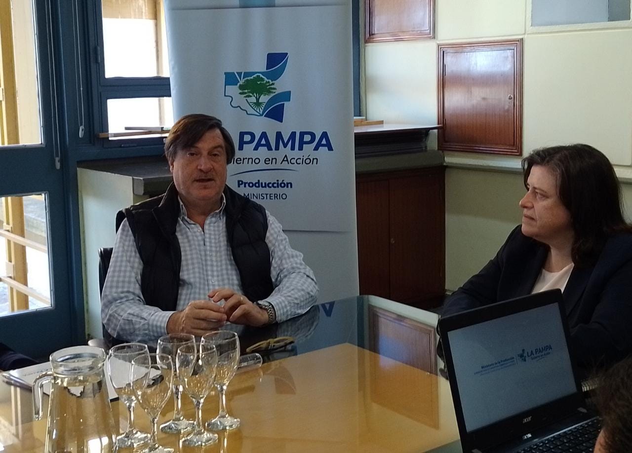 Recorrida de autoridades por la provincia de La Pampa