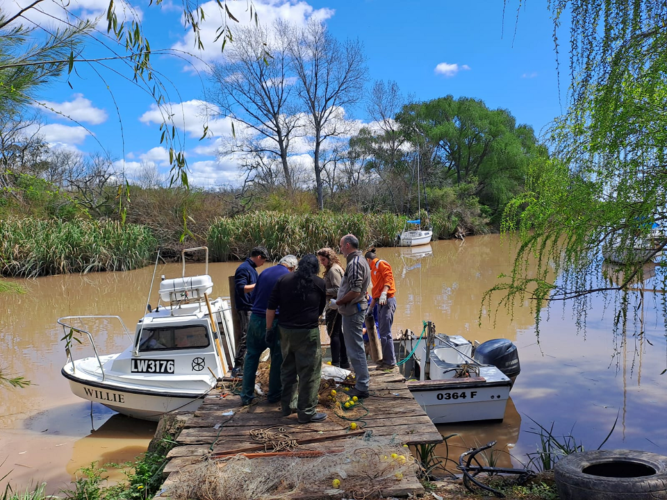 Finaliz&oacute; un nuevo muestreo estacional de especies en el R&iacute;o de la Plata