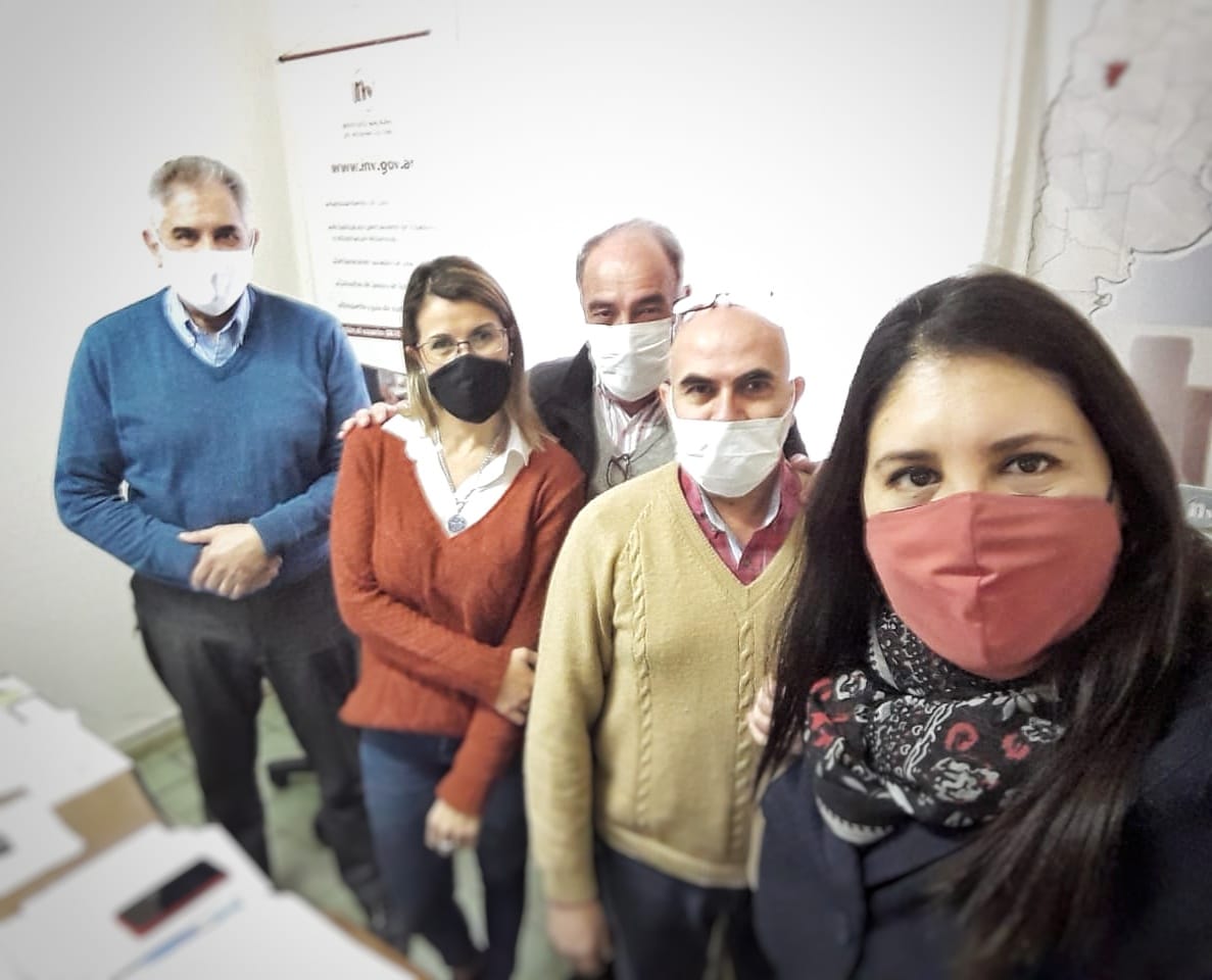 Hinojosa en contacto con las Delegaciones del INV