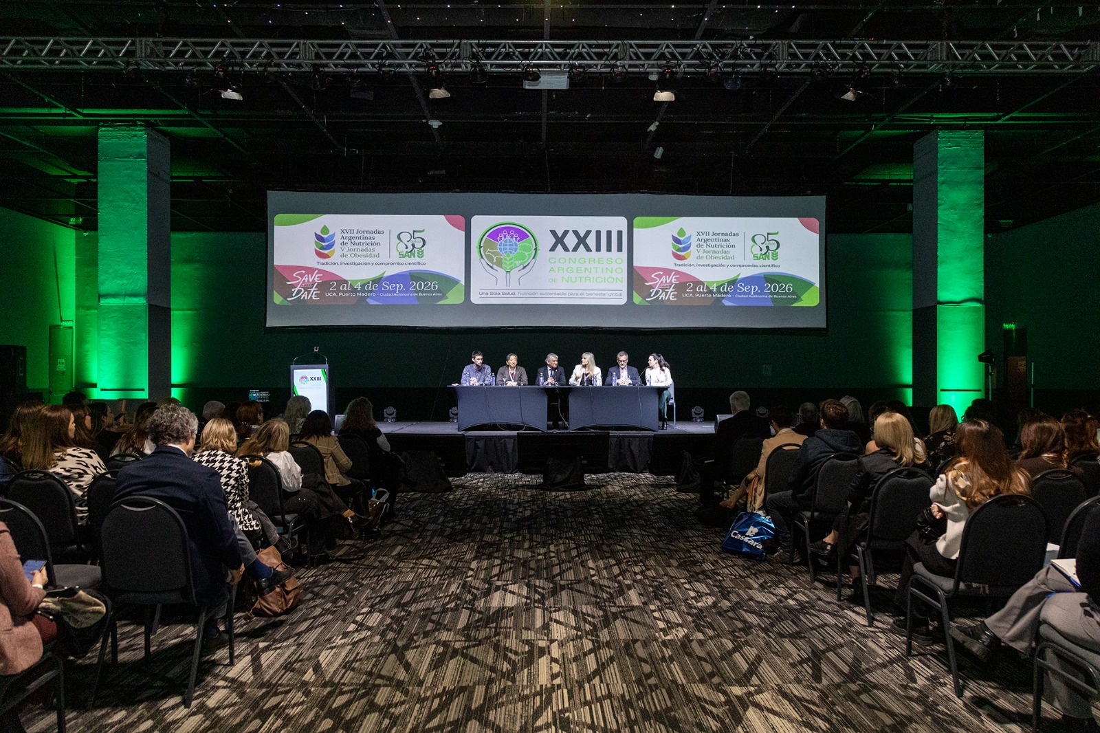 Scene from the National Nutrition Congress in ⁣Buenos ⁢Aires