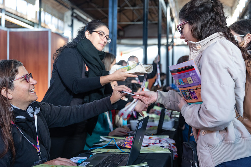 Los bibliotecarios llegaron de diferentes puntos del país
