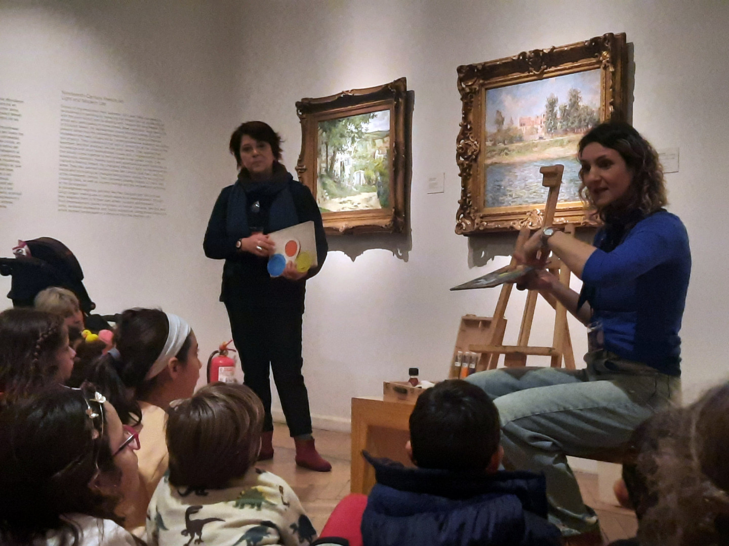 Instantes a todo color, para conocer las obras de la colección permanente del Museo Nacional de Bellas Artes.