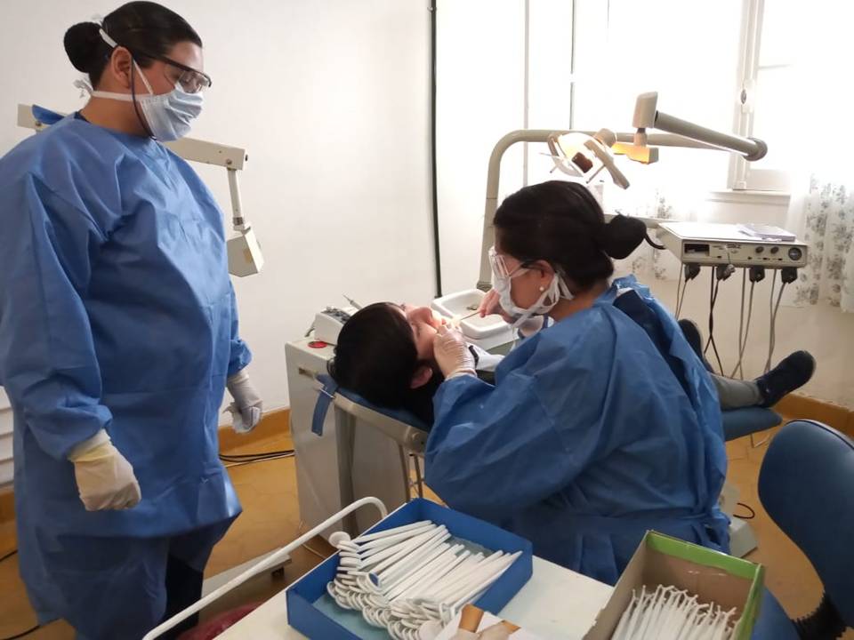 Control bucodental con todas las medidas de prevención