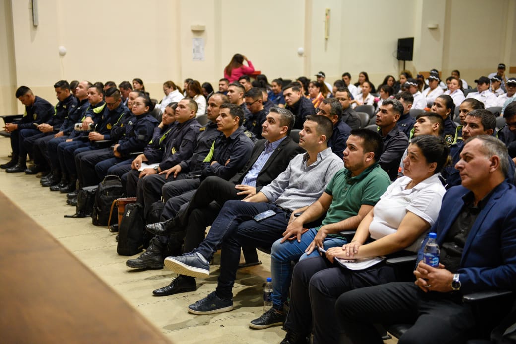 Operadores viales partición de la II Jornada Regional de Seguridad Vial.