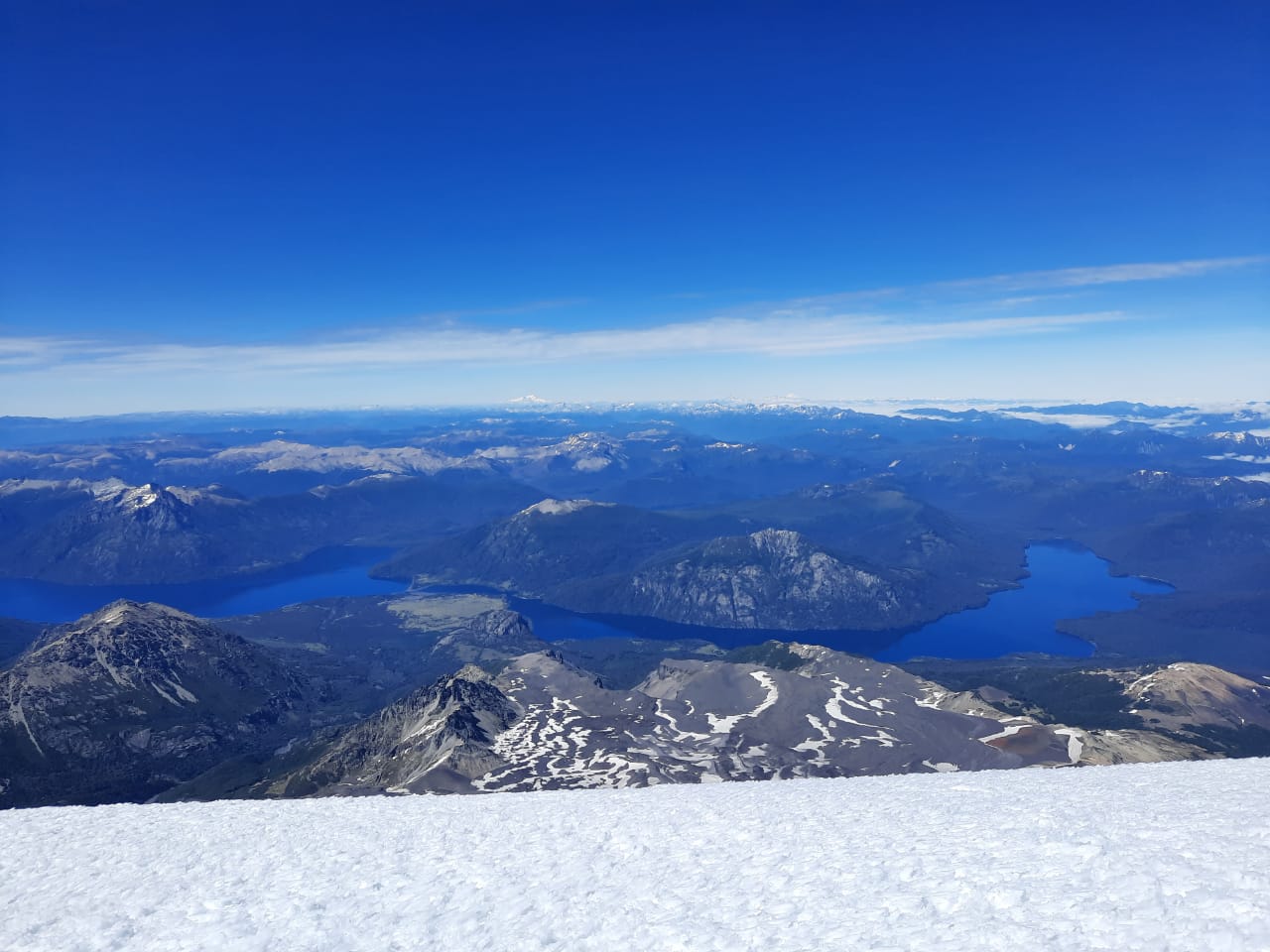 volcán Lanín Neuquén cima