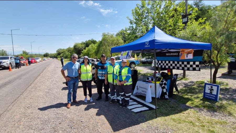 Operativo de prevención vial y fiscalización sobre la Ruta Nacional N° 68.