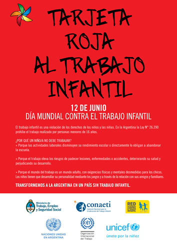 Día Mundial Contra El Trabajo Infantil Argentina Gob Ar Día Mundial Contra El Trabajo Infantil Argentina Gob Ar