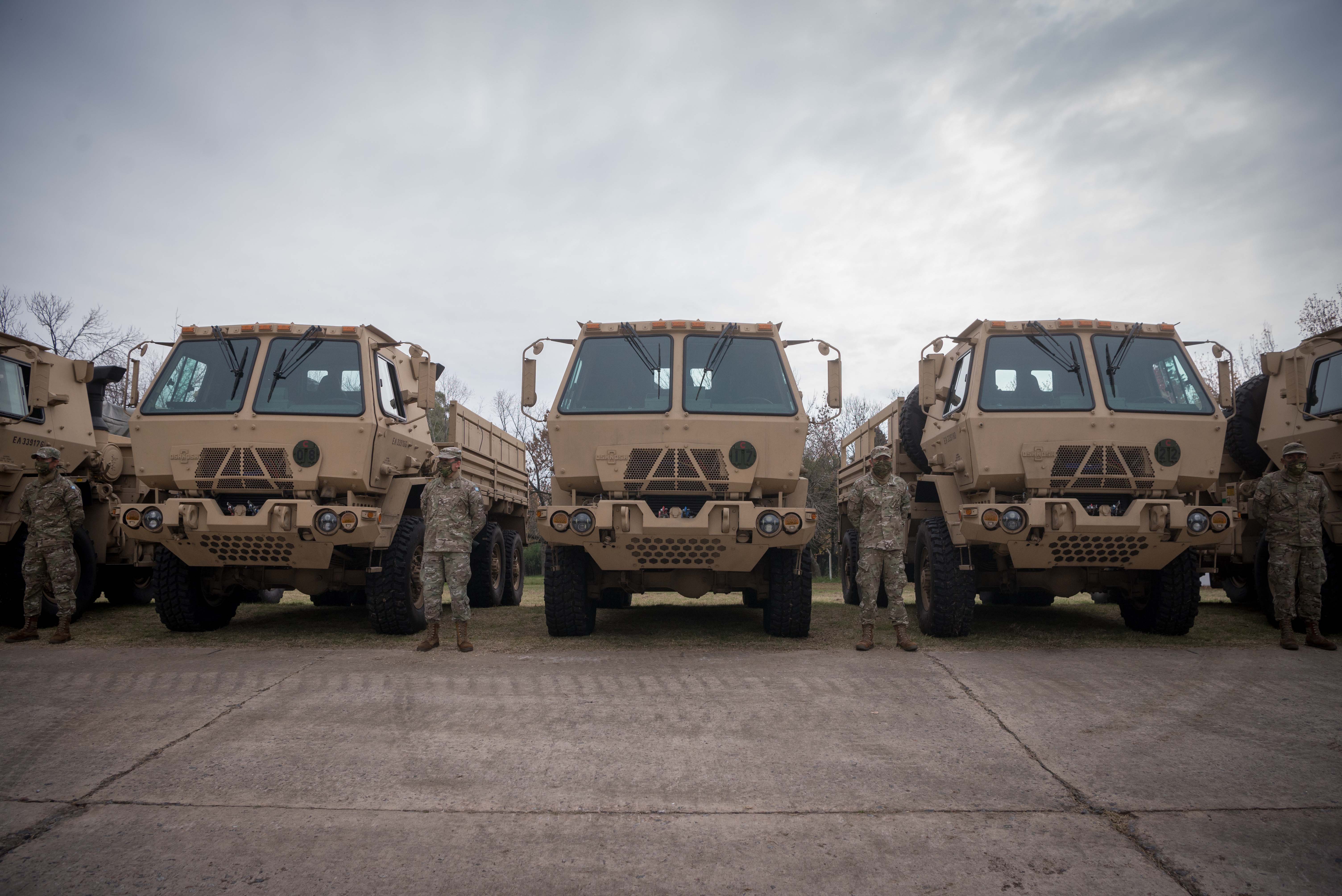 Camiones militarizados Osh-Kosh 6x6