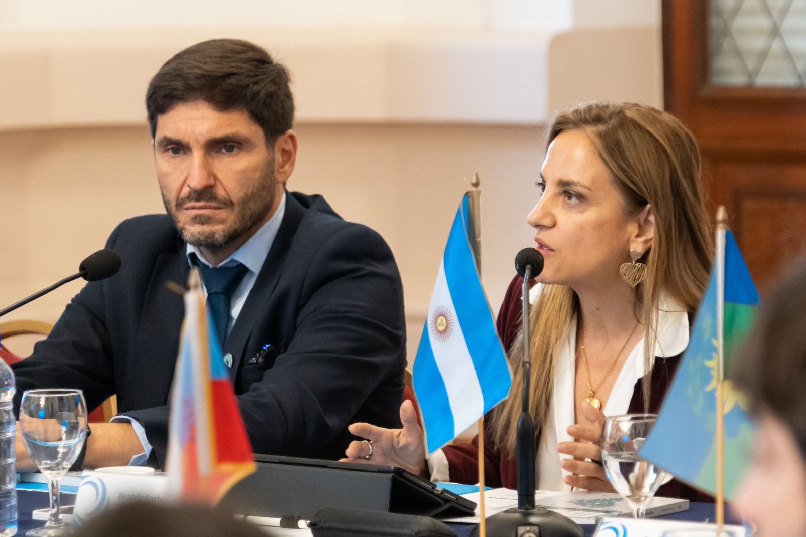 Beatriz Anchorena y Maximiliano Pullaro